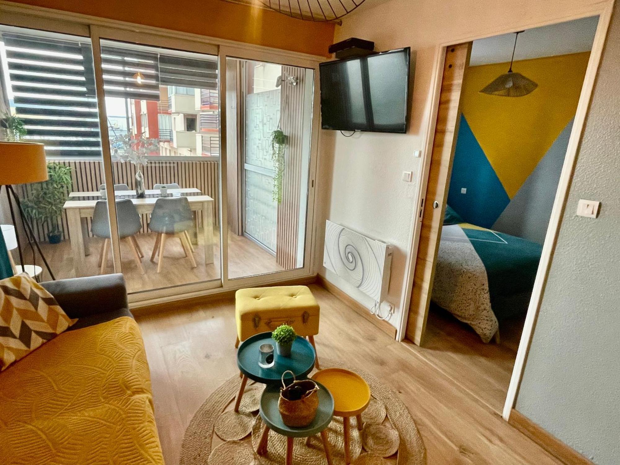 Апартаменты Le Cosy Des Goelands Фронтиньян Экстерьер фото